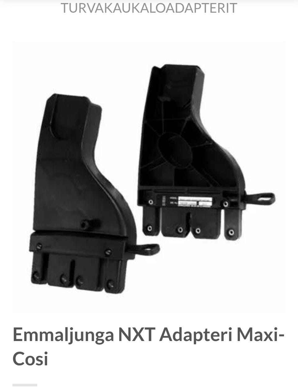 Adapteri Maxi Cosi Emmaljunga Besafe Adapter Emmaljunga Adapter
