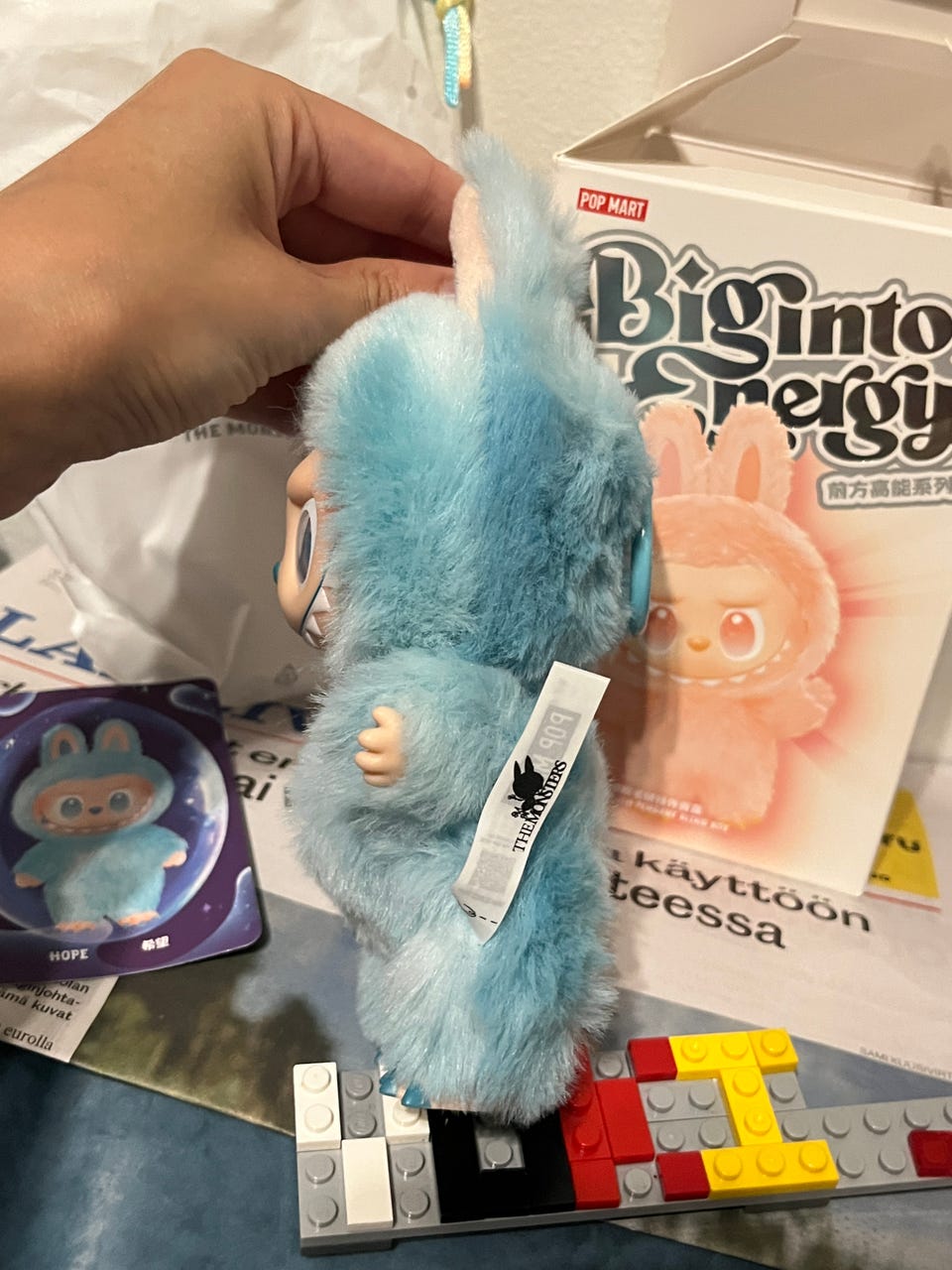 【正規品】Labubu Big into Energy LOVE HOPE POP MART LABUBU Big into Energy Plush Pendant 7 Types LOVE