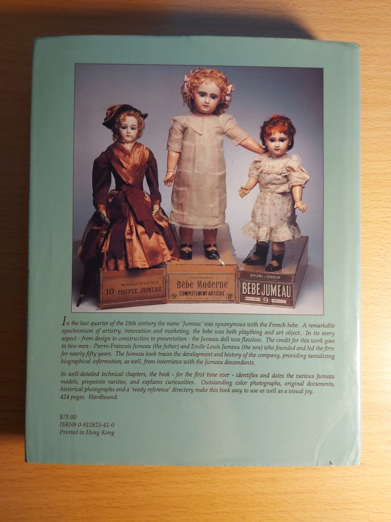 The Jumeau Book - François Theimer & Florence Theriault | Tori