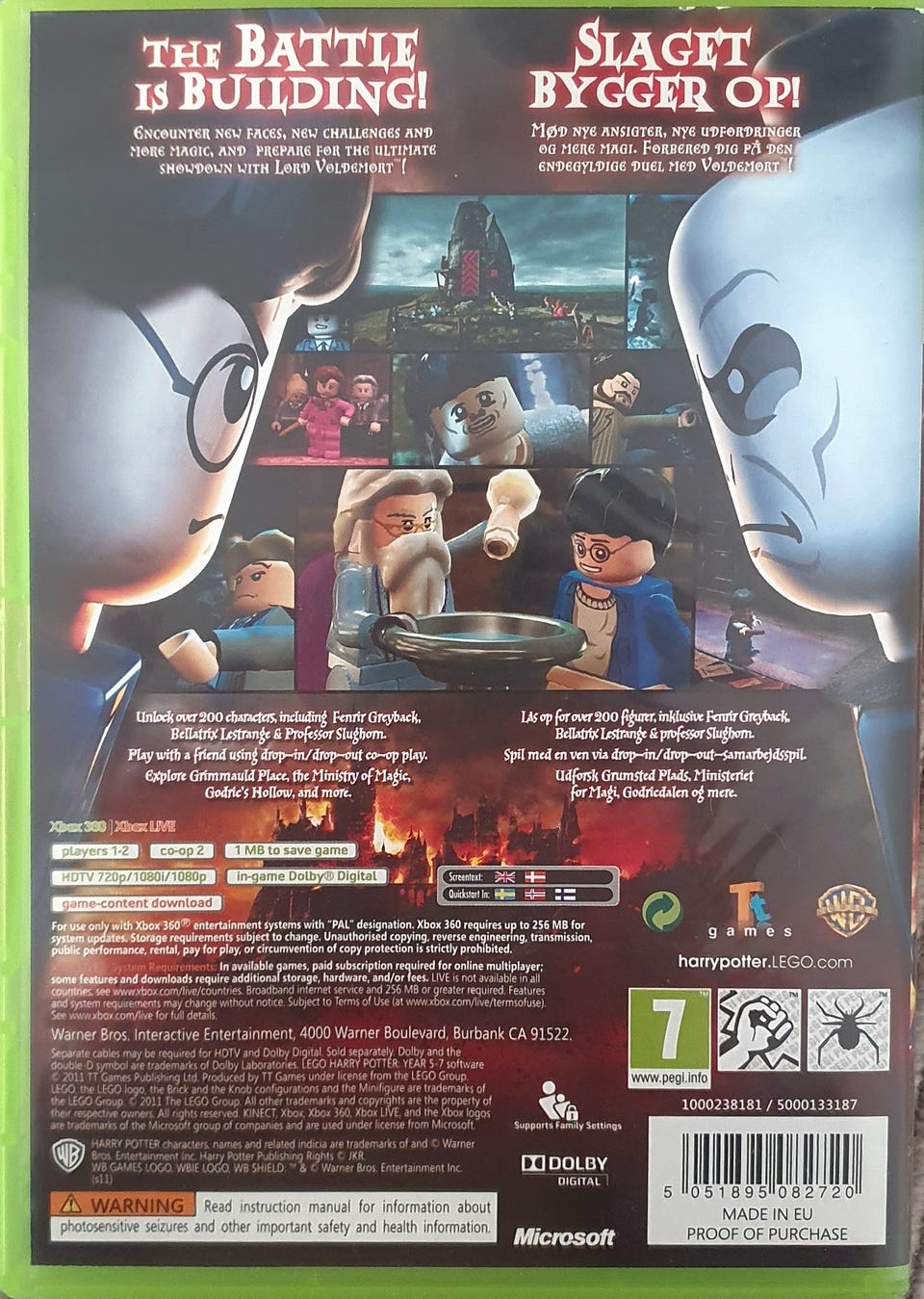 LEGO Harry Potter Years 5-7 Xbox 360 peli Tori