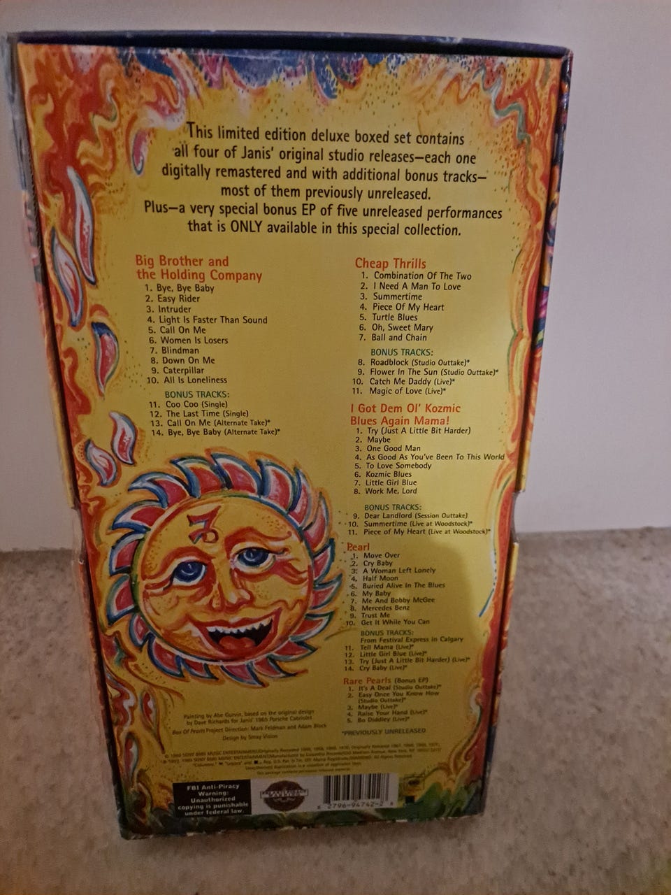 Box of pearls Janis Joplin | Tori