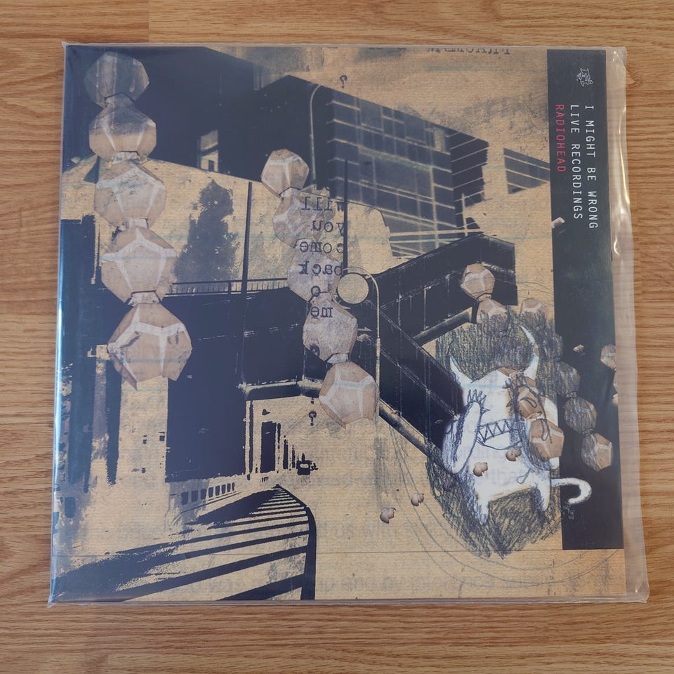 Radiohead I Might Be Wrong LP 美品 Radiohead - I Might Be Wrong - Live Recordings - 2023