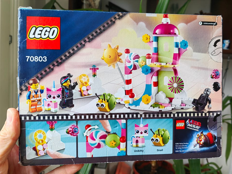 Lego Cloud Lego 70803 LEGO The LEGO Movie: Cloud Cuckoo Palace