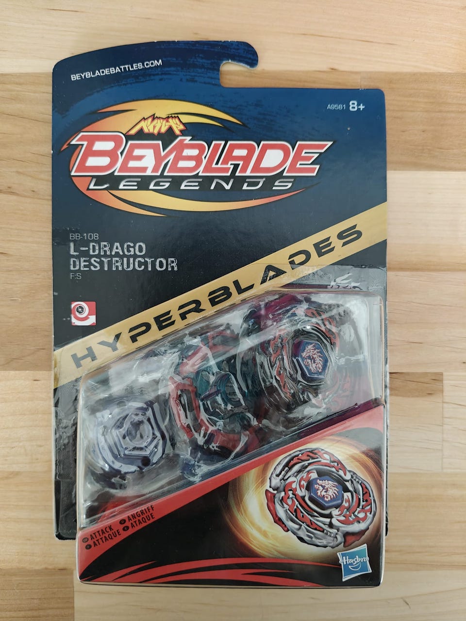 Tornado L Drago Beywheelz Beyblade Hasbro Hyperblade L-Drago Destructor Tori, image size:960x1280