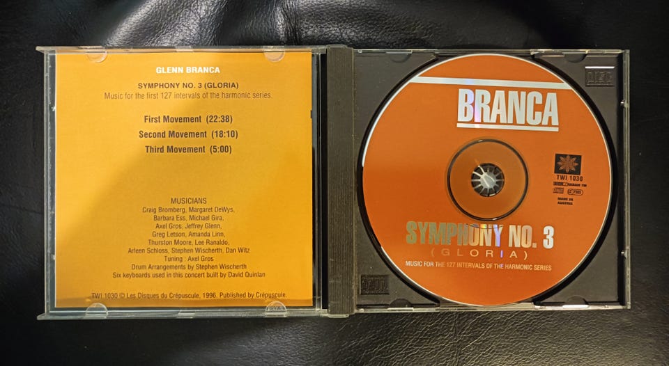 洋楽 Branca - Symphony No. 3 (Gloria) Symphony No. 3 (Gloria): Branca, Glenn: Amazon.ca: Music