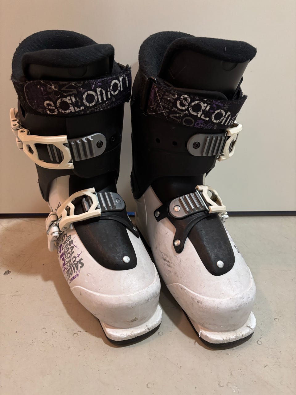 SALOMON ＳＰＫ 25.5 children's/junior ski boots SALOMON SPK, RED/black