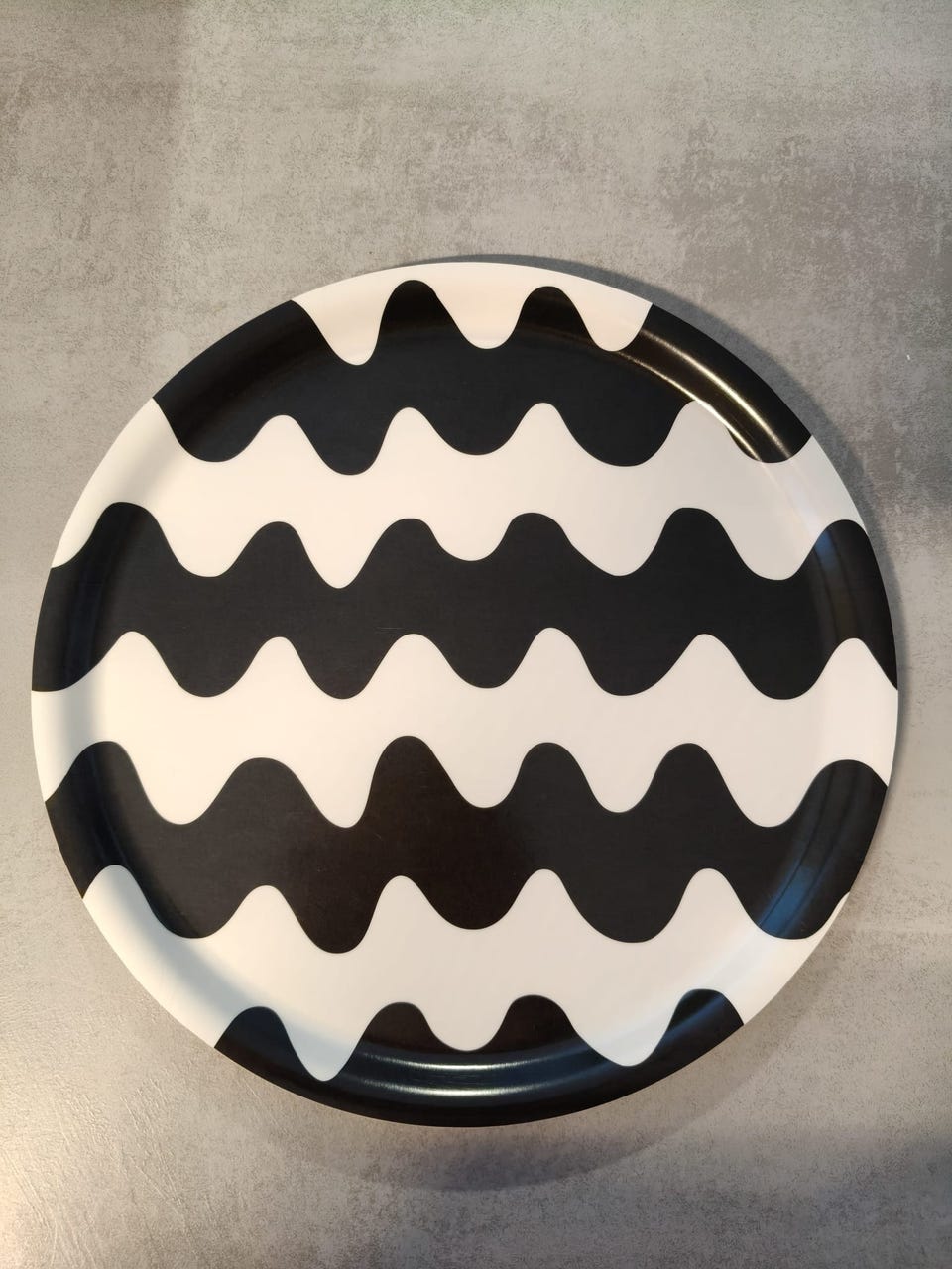 Marimekko Lokki Tarjotin 31 cm mustavalkoinen | Tori