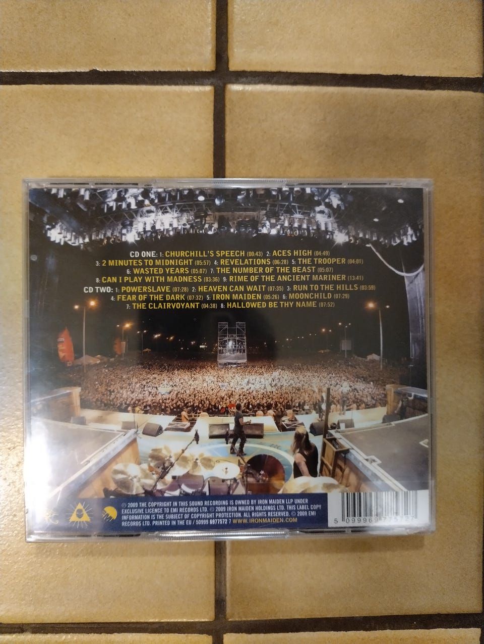 Iron Maiden Flight 666 サイン入り CD Iron Maiden - Flight 666 (Two Picture Disc Vinyl Edition) [Vinyl