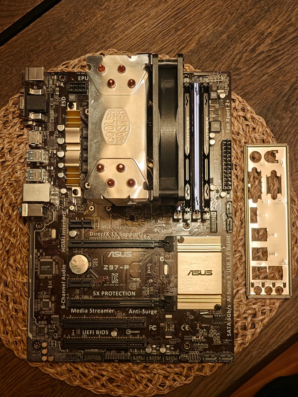 I5-4690K + 16GB HyperX + ASUS Z97-P | Tori