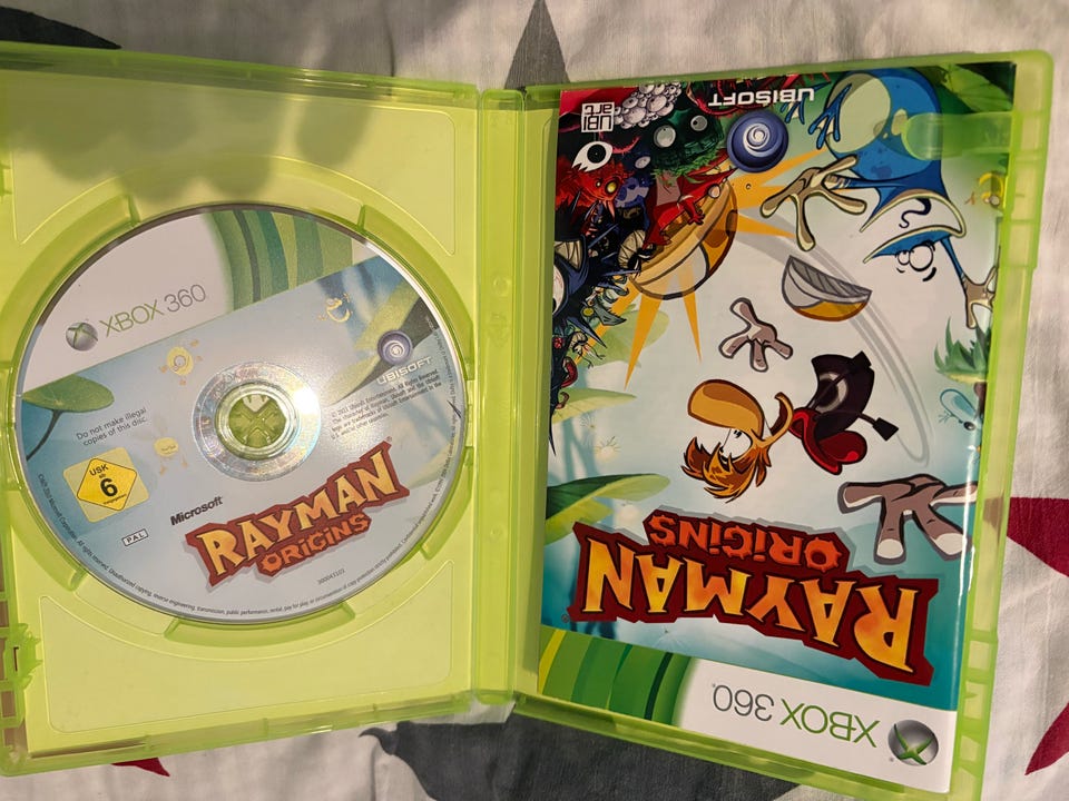 Rayman Origins Sur Xbox 360 – Complet, Boîte, Manuel – Version PAL, Français