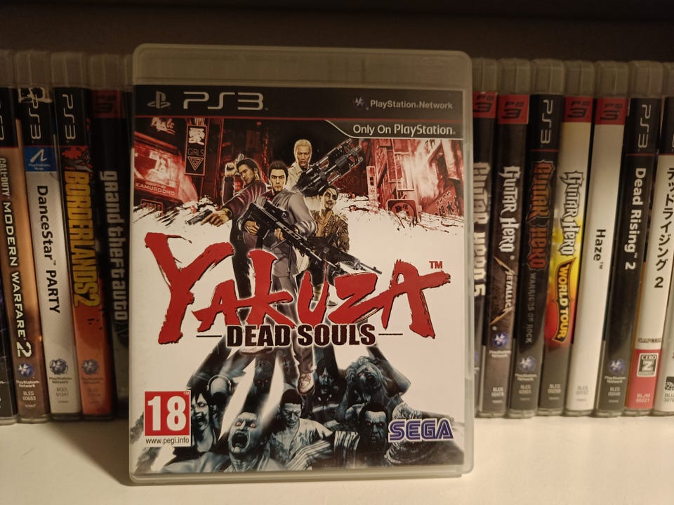 Yakuza Dead Souls Limited Edition Steelbook PS3 Pal Fr Cib