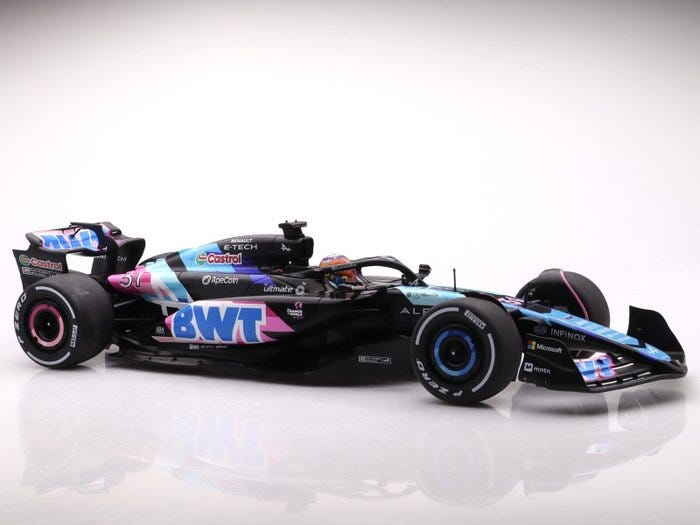 FR] Solido ALPINE F1 A524 TEAM BWT ALPINE N.31 MIAMI GP 2024 ESTEBAN