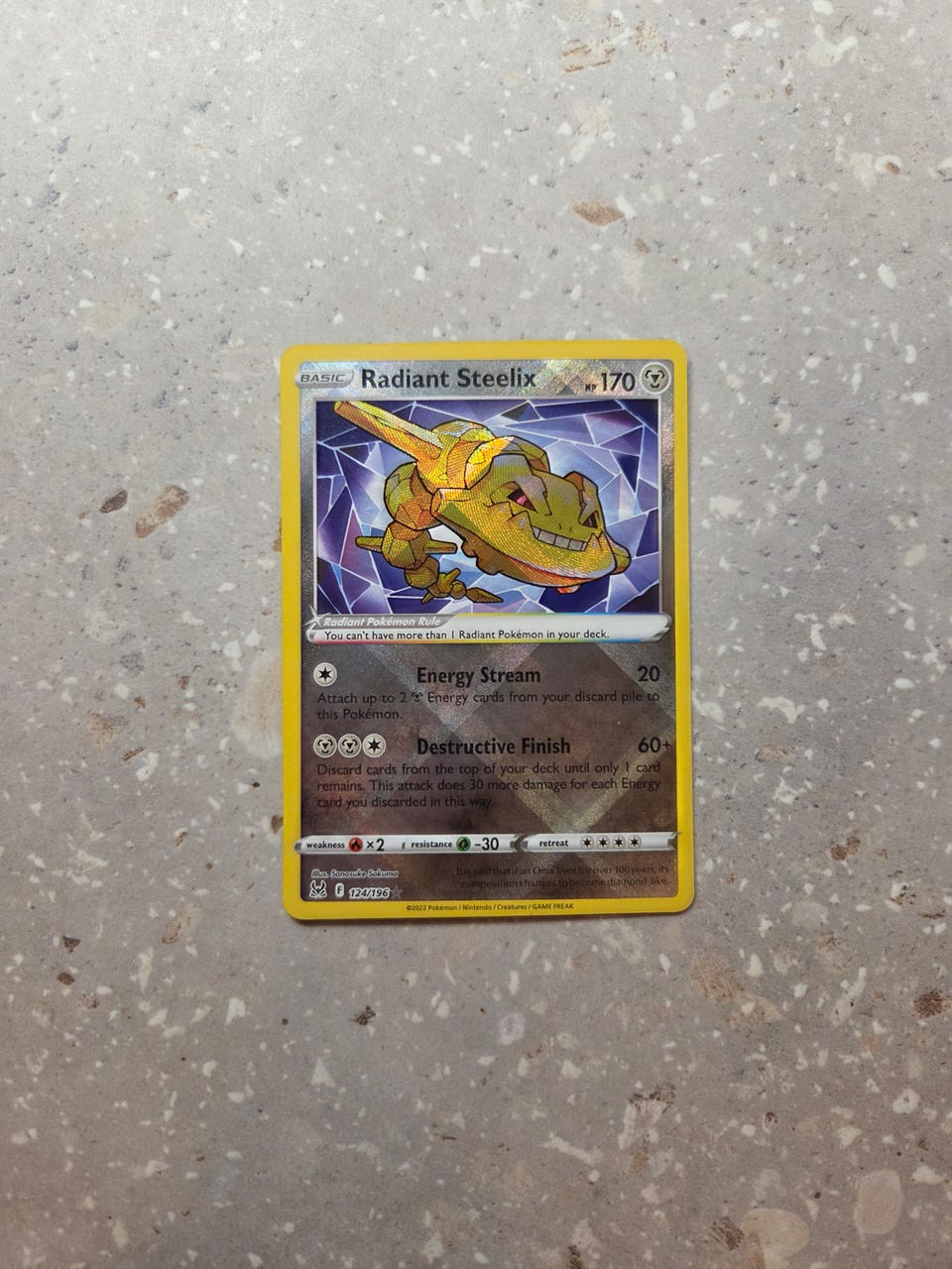 Radiant Steelix - Pokemon, Lost Origin | Tori