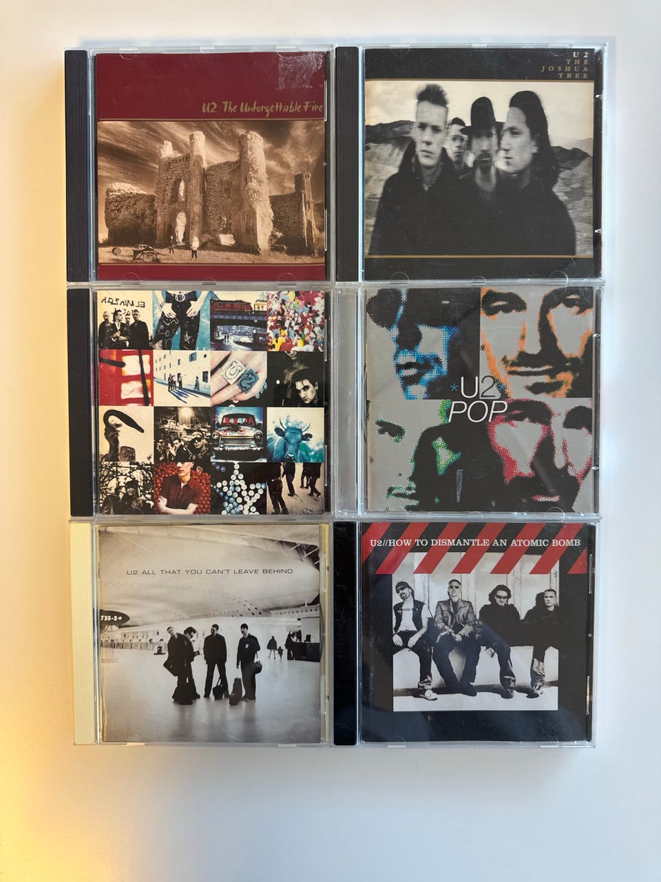 【CD】U2 まとめ売り U2 CD-levypaketti 6 kpl | Tori