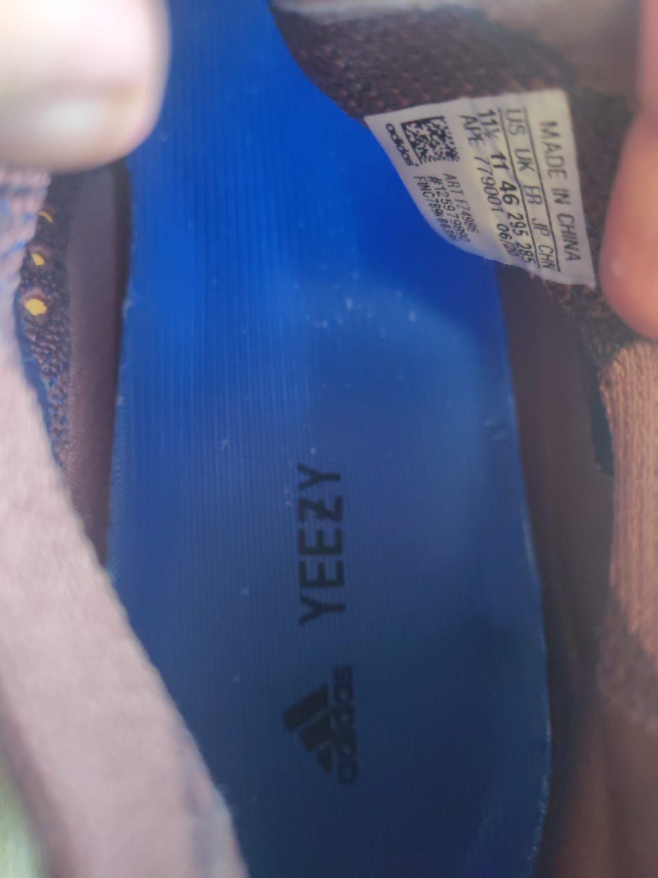 Adidas Yeezy tennarit koko 46 ruskea/sininen | Tori