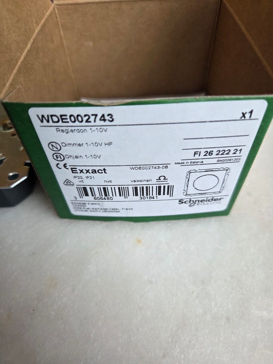 Exxact 1-10v himmentimet 2kpl | Tori