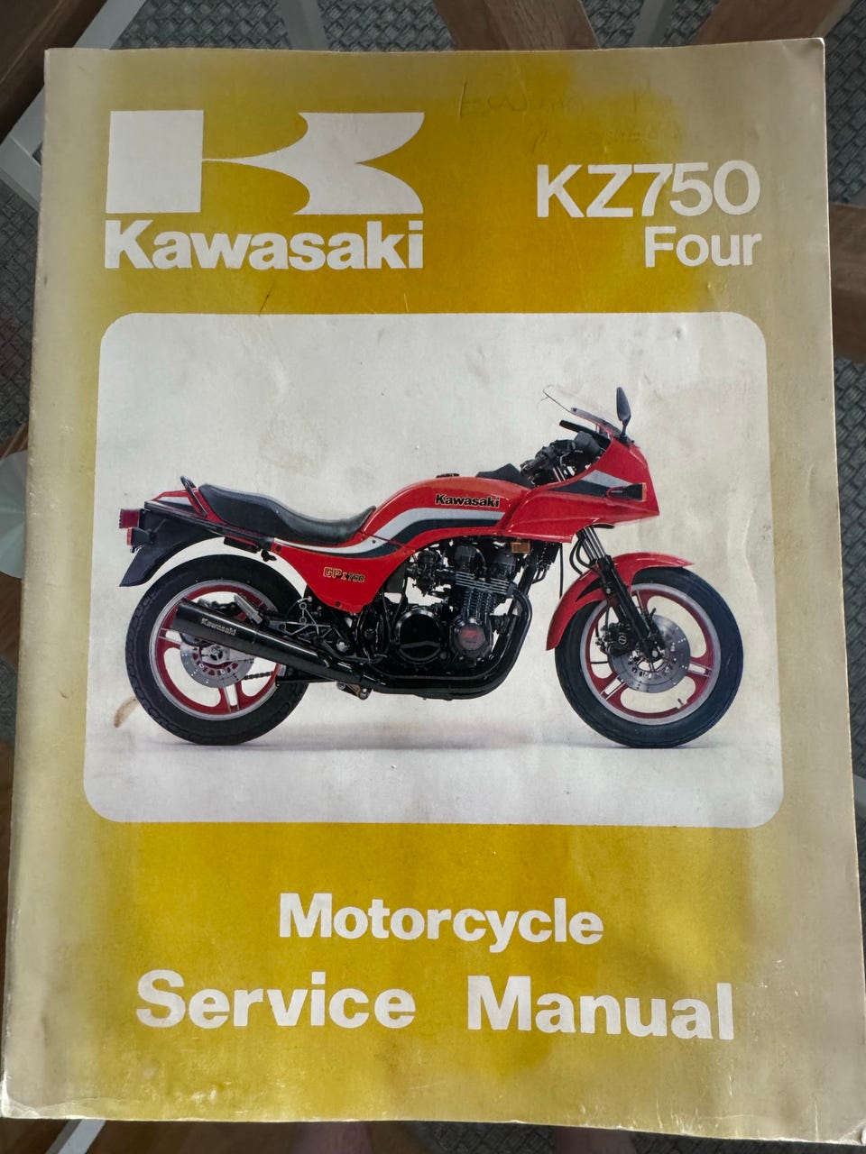 Kawasaki KZ750 Four Motorcycle Service Manual | Tori