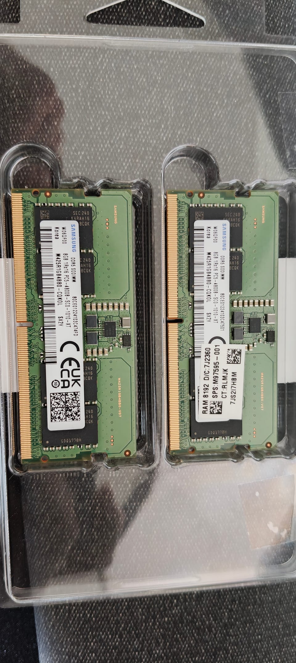 Samsung 16GB (2×8GB) DDR5-4800 SO-DIMM Kannettavan RAM muistit | Tori