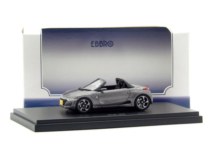 Ebbro 1:43 - Urheiluauton pienoismalli - Honda S660 - (Irrotettava