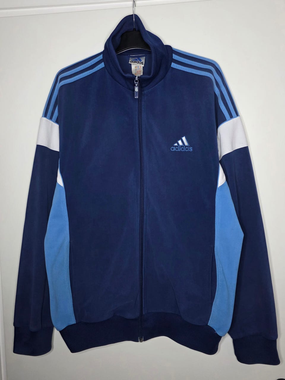 Vintage Adidas Velour Track Jacket L Y2K | Tori