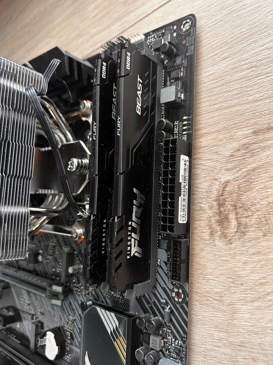 asus tuf b550-plus + Ryzen 5 5600x + kingston fury 16gb ddr4 | Tori