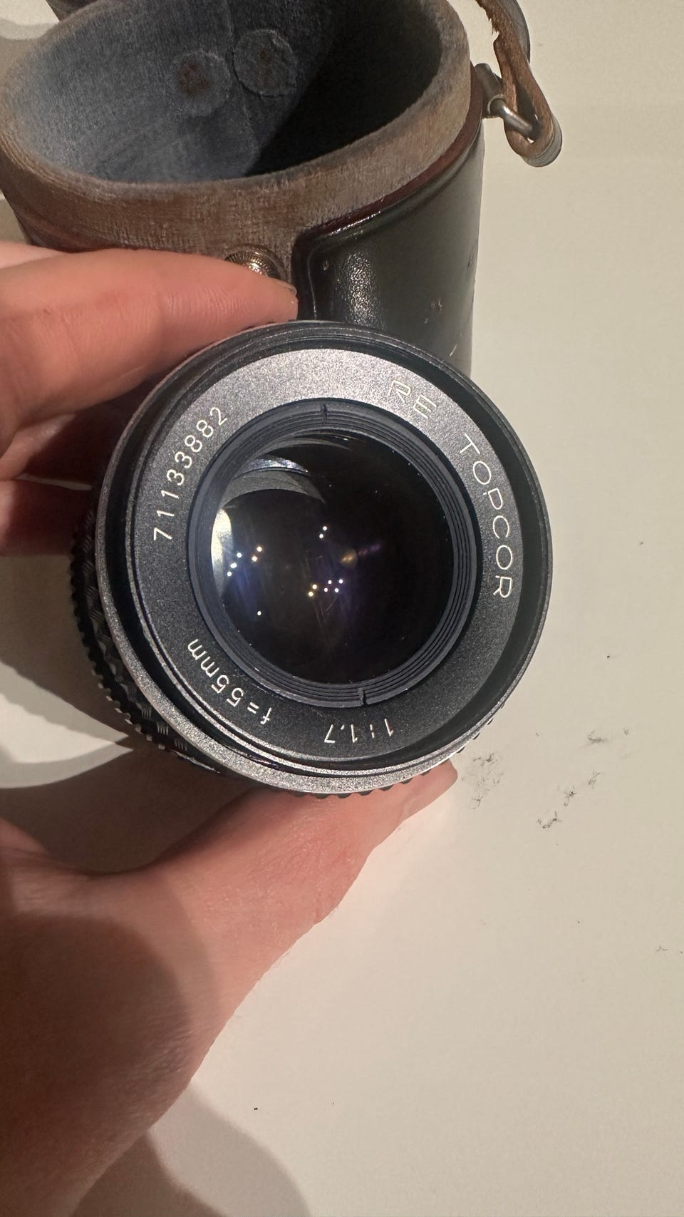 RE TOPCOR 55mm Camera Lens 1:1.7 | Tori