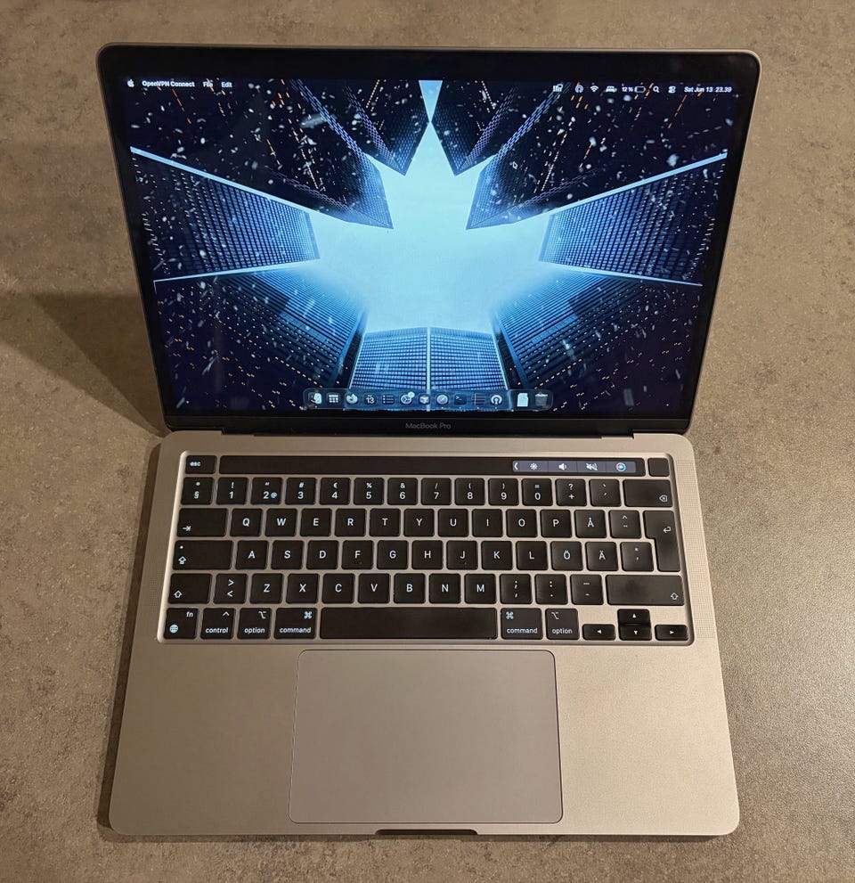 MacBook Pro 13” M1 (2020) – 16 Gt / 512 Gt | Tori
