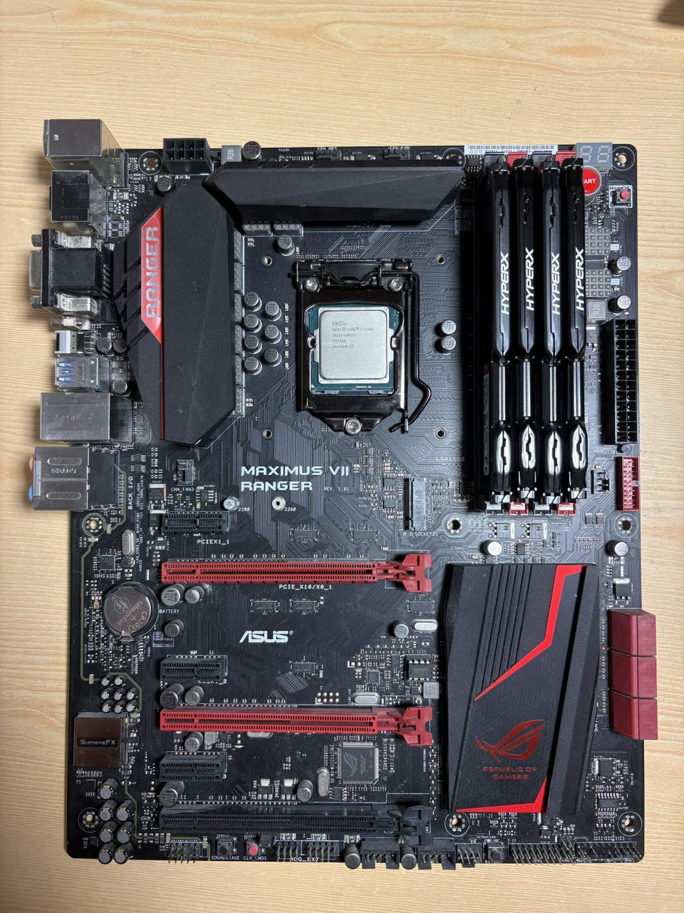 Maximus VII Ranger emolevy + i7 4790k + 32gb Ram DDR3 | Tori