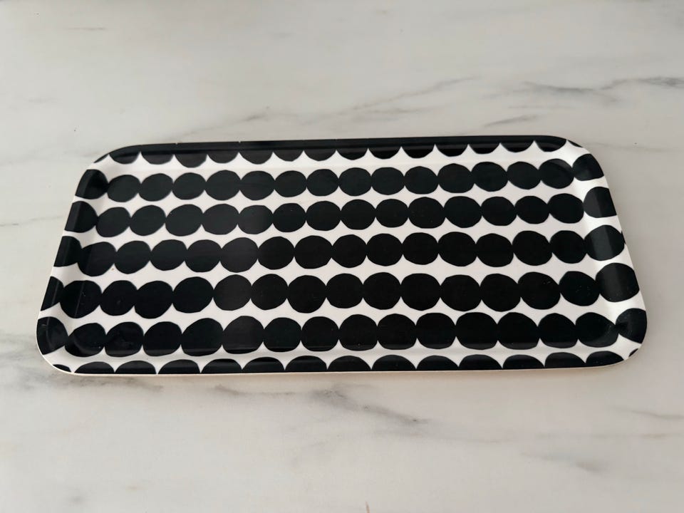 Marimekko räsymatto-tarjotin 15x32cm | Tori