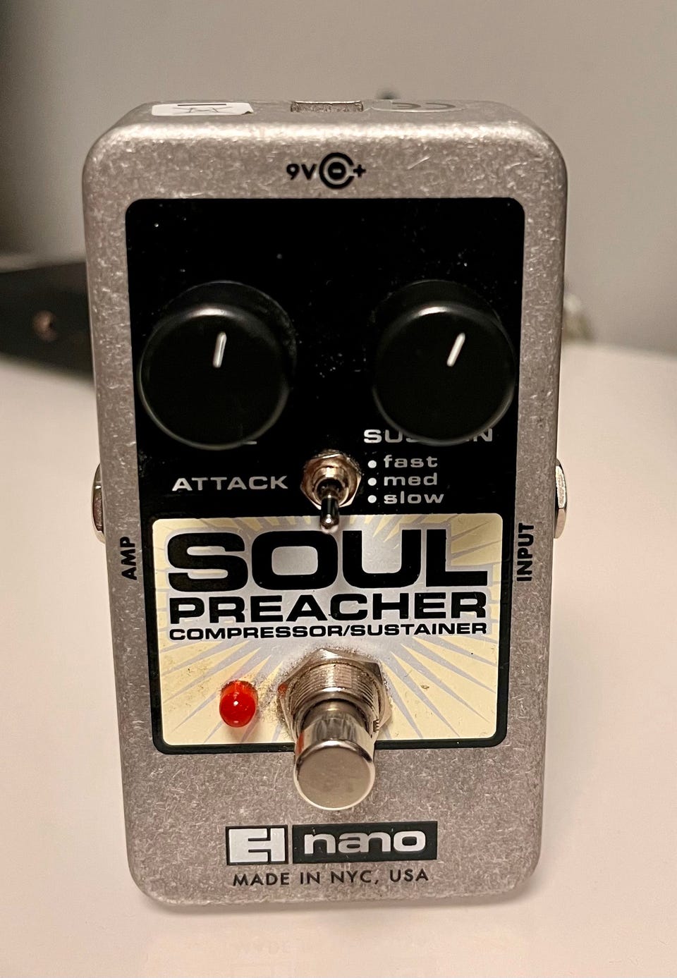 Electro-Harmonix Soul Preacher kompressori/sustain pedaali | Tori