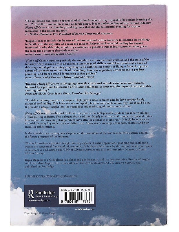 Flying Off Course IV: Airline Economics and Marketing - Rigas