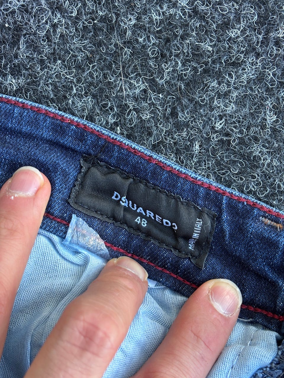 Dsquared2 x Ibrahimovic Denim Blue farkku shortsit | Tori