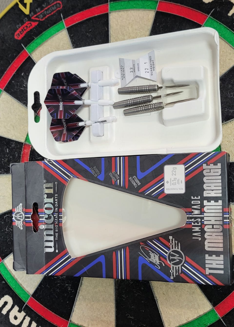 James Wade Machine Range Darts 22g | Tori