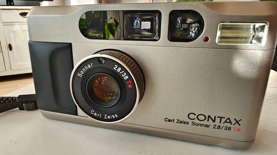 Contax T2 filmikamera Carl Zeiss Sonnar 38mm | Tori