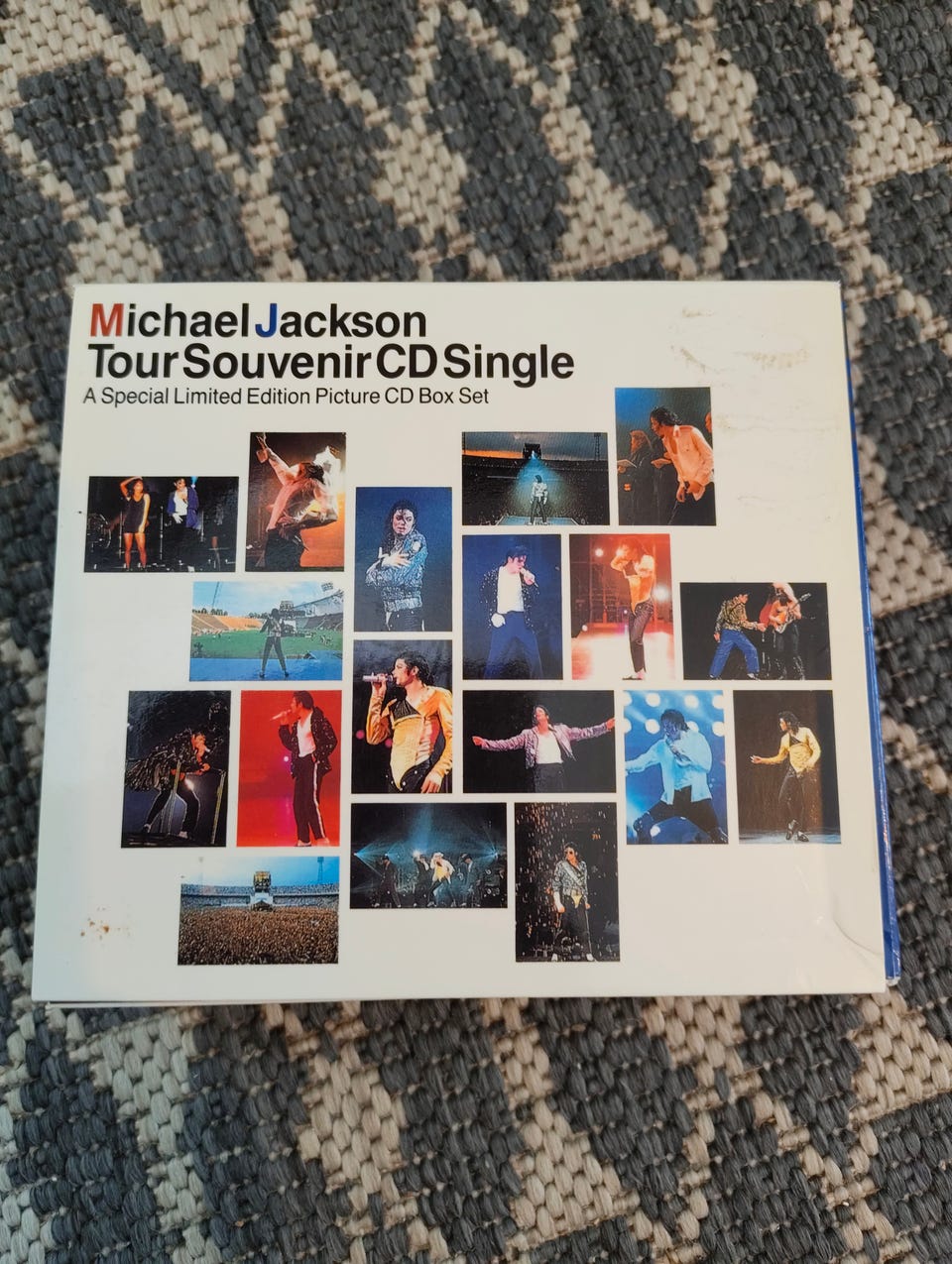 Michael Jackson Tour Souvenir CD Single ESCA-5703~7 (Japan 1992