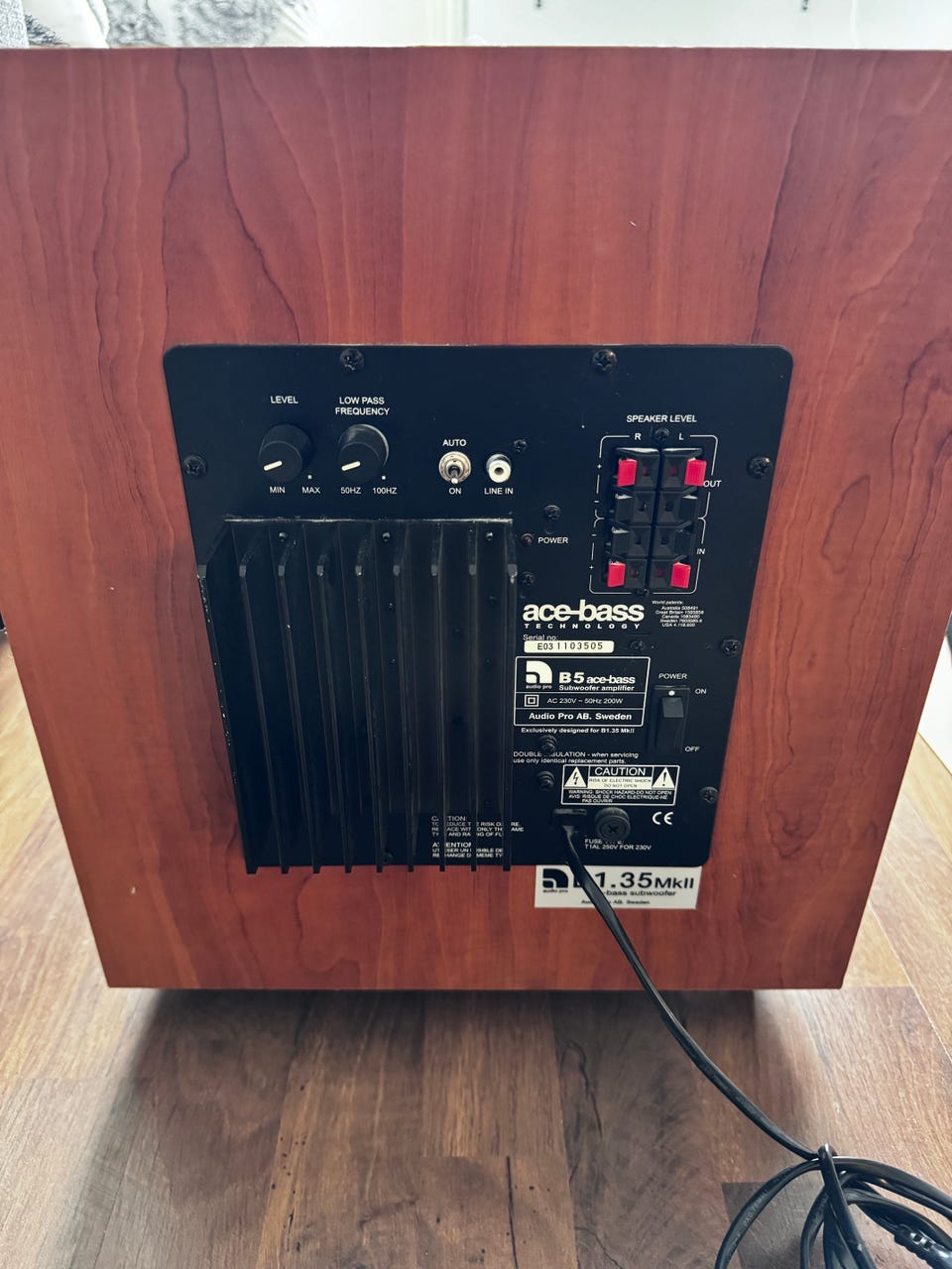 Audio Pro B1.35 MK2 | Tori