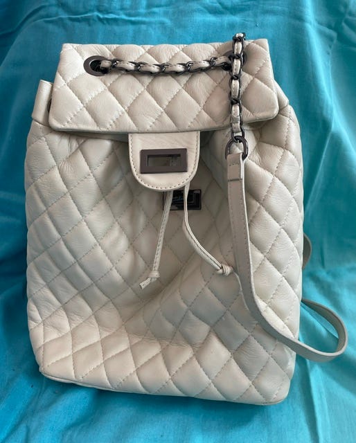 anna luchini leather backpack Ladies Designer Tan Italian Tote Bag: Laptop, Business, Work/School Bag with Zipped closure, L Fashion Anna Luchini Ruckscke | Sale