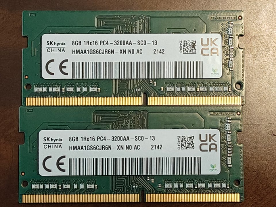SK hynix 8GB PC4-3200AA DDR4 RAM-muisti | Tori