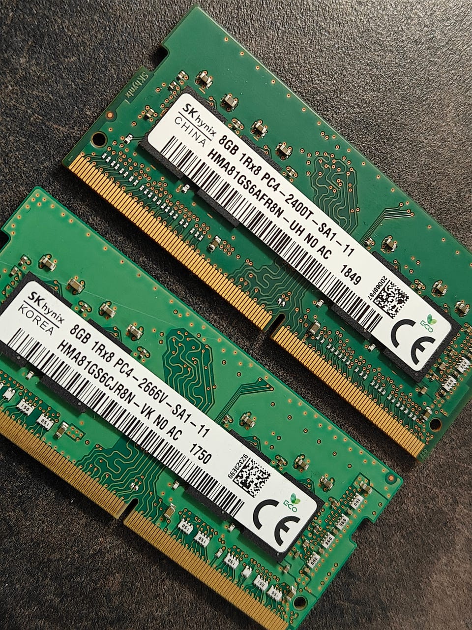 hynix 8GB X2 16GB DDR4 SO-DIMM 2666 MHz) | Tori