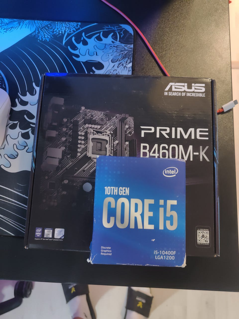 I5-10400f box + b460m-k ASUS | Tori