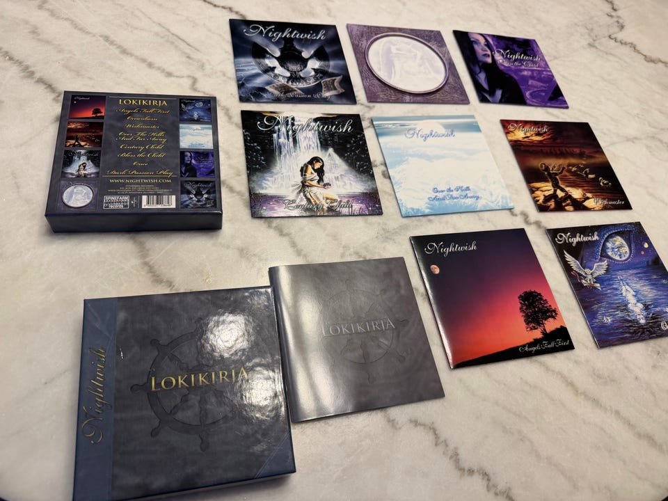 Lokikirja Nightwish CD-boksi | Tori