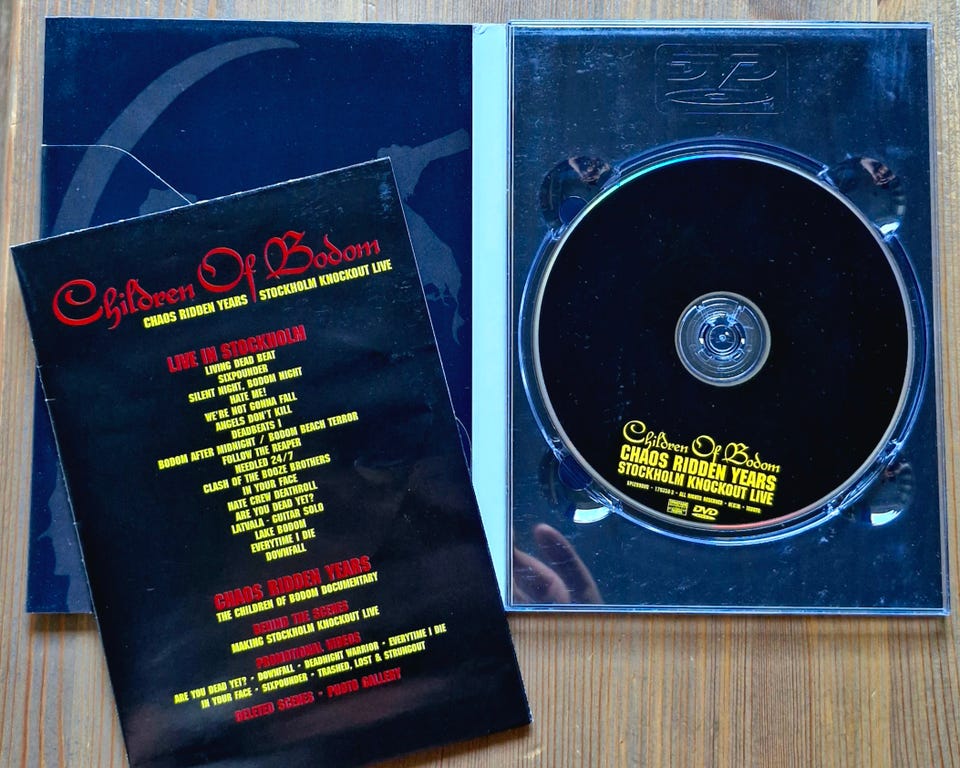 Children of Bodom Chaos Ridden Years Stockholm Knockout Live DVD