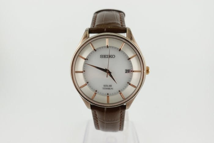 Seiko - SOLAR TITANIUM - V157-0BX0 - Miehet - 2010-2020 | Tori