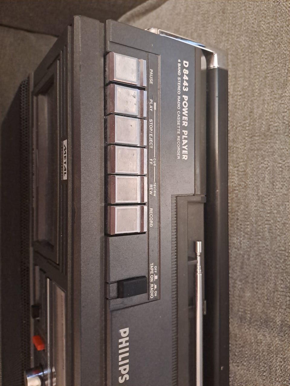 Philips D8443 Power Player stereosarja kasettisoittimella | Tori