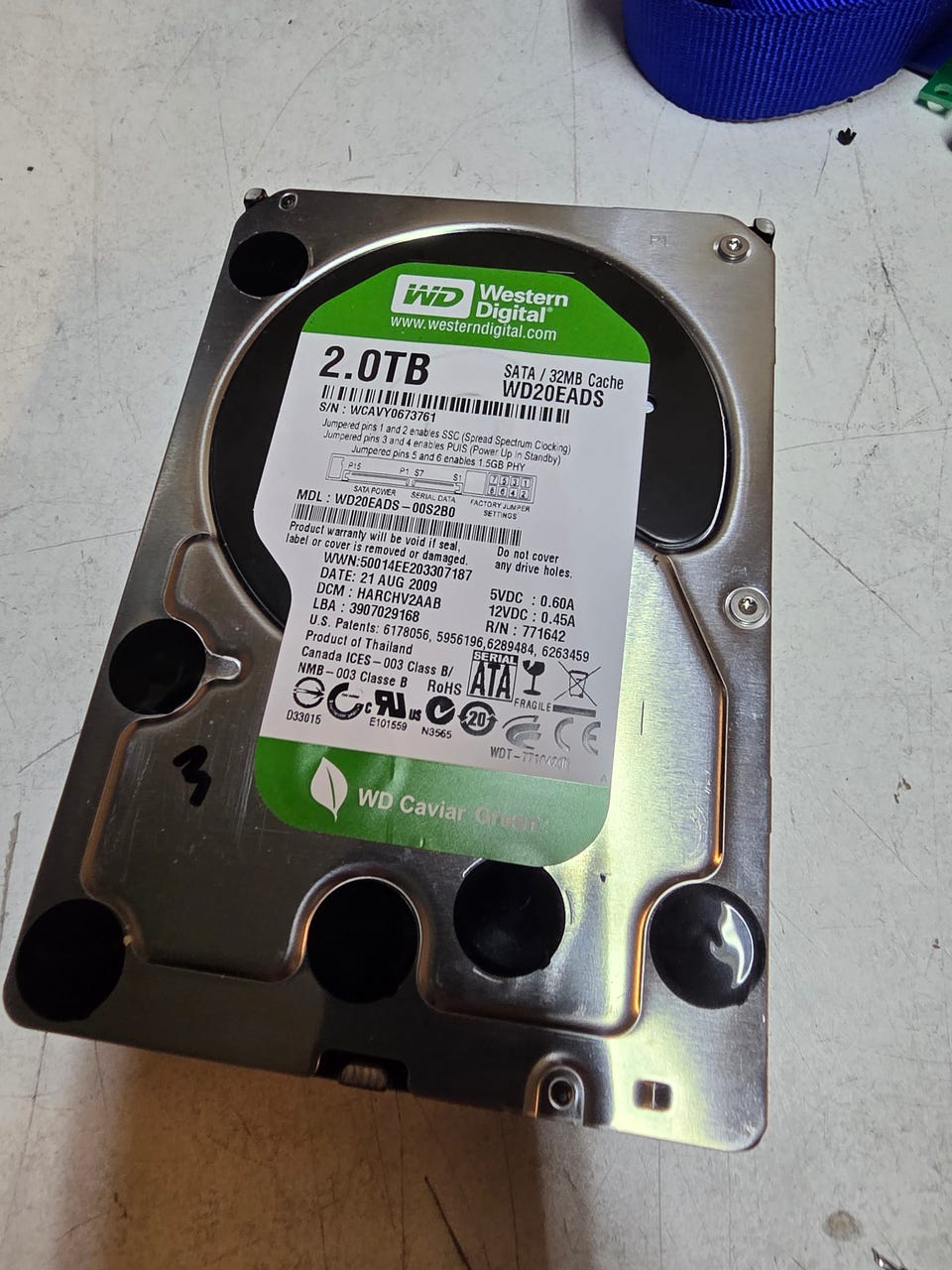 WD Green 2TB 3,5