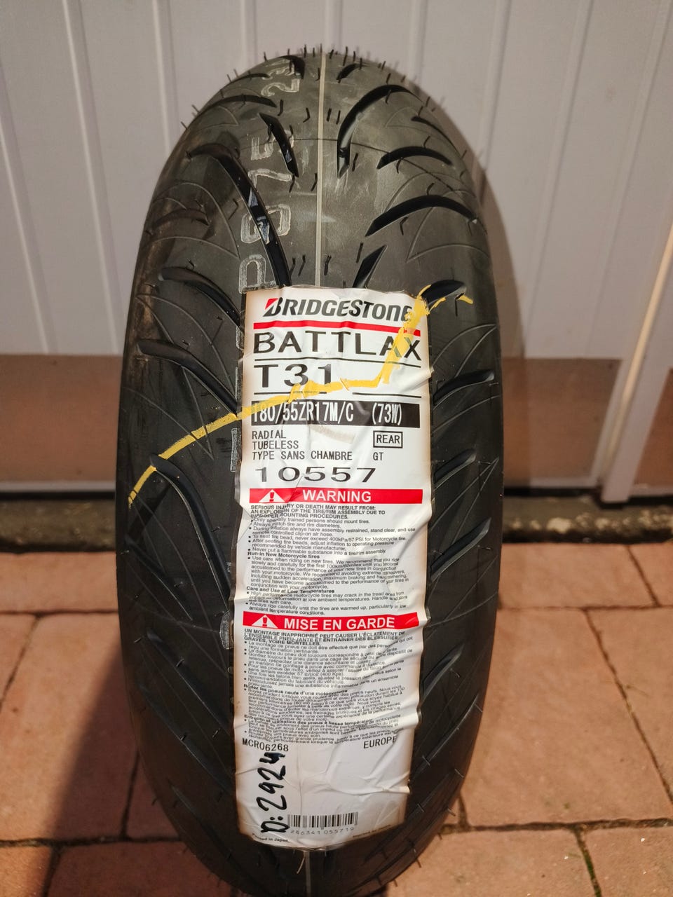 Bridgestone Battlax T31 180/55 ZR17 käyttämätön | Tori