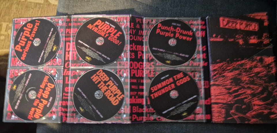Deep Purple: Listen Learn Read On 6cd box | Tori