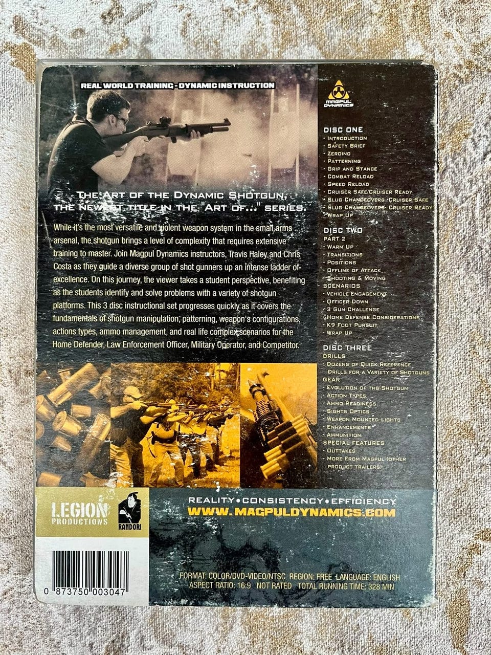 Magpul Dynamics – The Art of the Dynamic Shotgun | 3 DVD:n