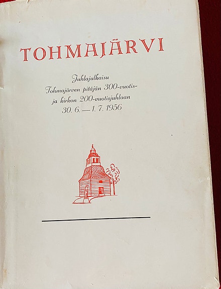 Juhlajulkaisu Tohmajärvi