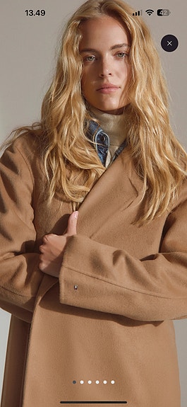 Puolipitkä Villakangastakki, Tommy Hilfiger